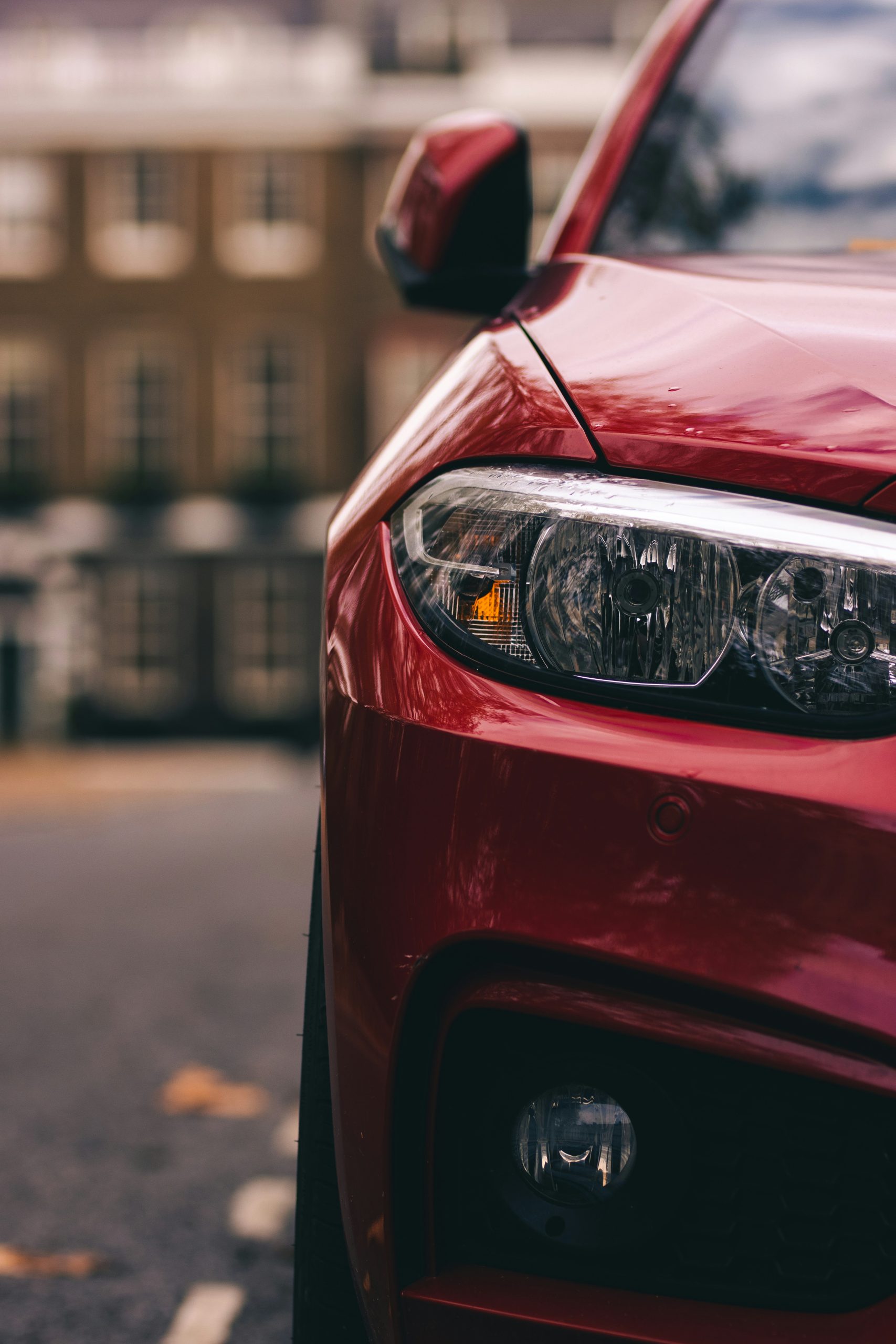 Red Car for Auto Insurance